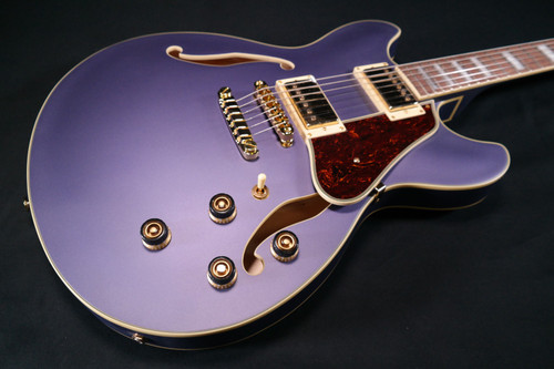 Ibanez AS73GMPF AS Artcore 6str Electric Guitar  - Metallic Purple Flat 941