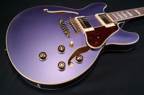 Ibanez AS73GMPF AS Artcore 6str Electric Guitar  - Metallic Purple Flat 945