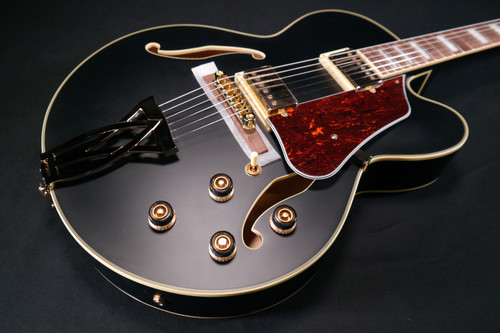 Ibanez AF75GBKF AF Artcore 6str Electric Guitar  - Black Flat 691