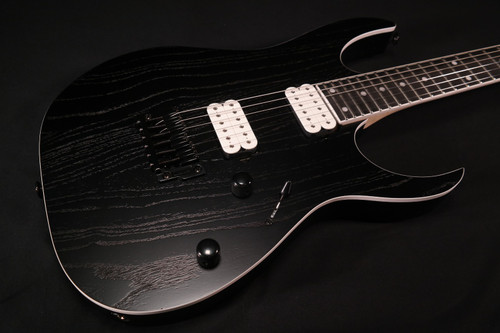 Ibanez RGR652AHBFWK RG Prestige 6str Electric Guitar w/Case - Weathered Black 387