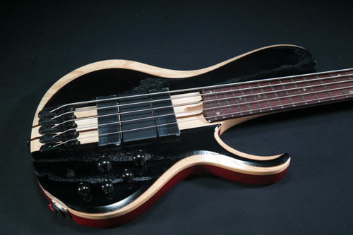 Ibanez BTB865SCWKL BTB Bass Workshop 5str Electric Bass - Weathered Black Low Gloss 927