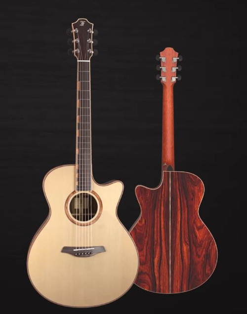 Furch Red Pure GC-LC Grand Auditorium Cut Away Alpine Spruce Top / Cocobolo back and sides with hardcase