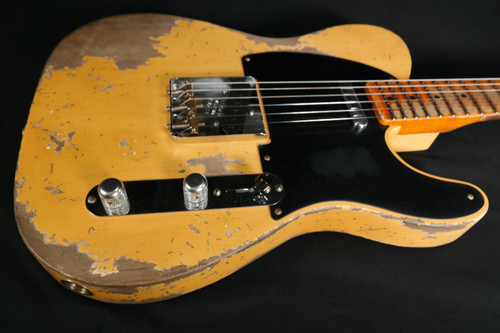 Fender Custom Shop 1952 Super Heavy Relic Aged Telecaster Blonde 111