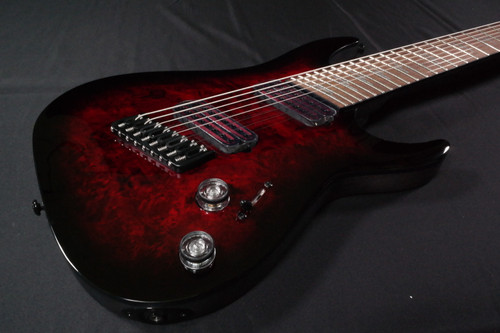Schecter Omen Elite-8 Multiscale in Black Cherry Burst 998