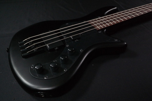 Schecter 2522-SHC Stiletto Stealth-4 RH 4-String Electric Bass-Satin Black 2522-shc - 676