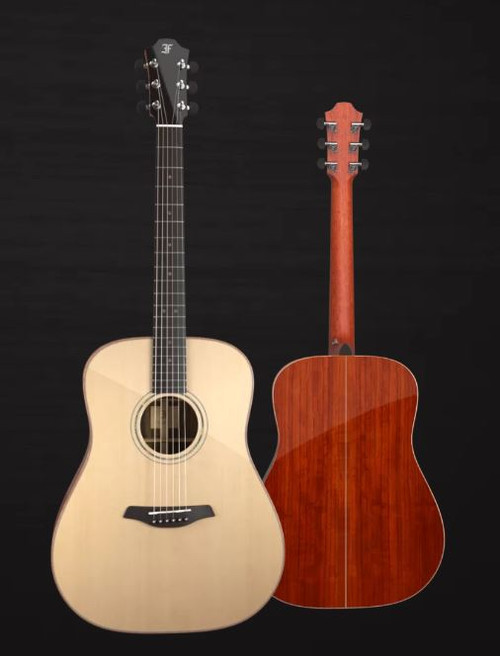 Furch Yellow Plus D-SP Dreadnought (Spruce/Padauk) Hard Case With Anthem Pickup