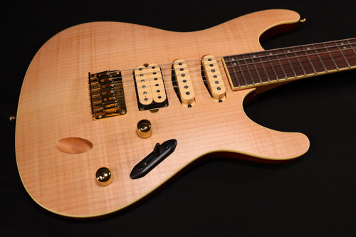 Ibanez SEW761FMNTF 6 String RH Electric Guitar Standard Natural