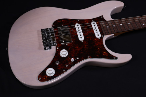 Ibanez AZ2204NAWD AZ Prestige 6str Electric Guitar w/Case - Antique White Blonde 498