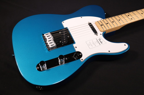 Fender Standard Telecaster Maple Fingerboard White Pickguard Aqua