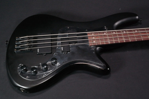 Schecter 2522-SHC Stiletto Stealth-4 RH 4-String Electric Bass-Satin Black 2522-shc - 080