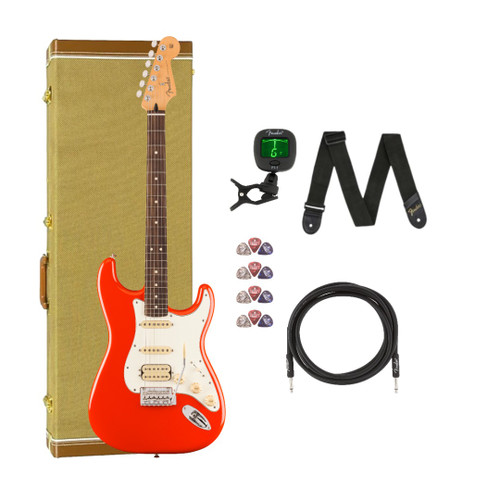Fender Player II Stratocaster Rosewood Fingerboard Coral Red