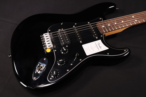 90s Fender Stratocaster Black with Pearloid Pickguard 247