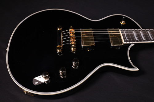 ESP LTD EC-1000 Guitar, Fishman Fluence Modern Pickups, Gold Hardware, Black 841
