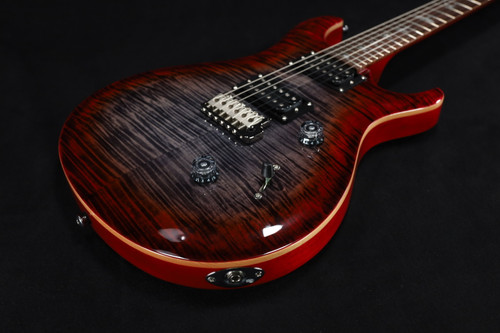 PRS SE Custom 24 - Charcoal Cherry Burst 567 - Liberty Music
