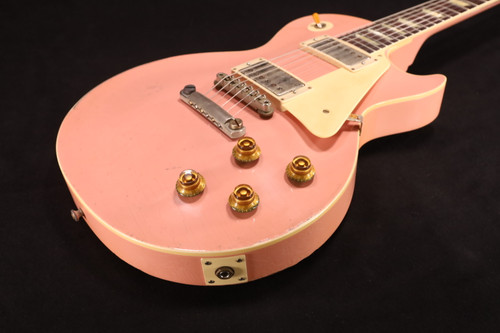 Gibson Custom Shop 57 Les Paul Standard Shell Pink Murphy Lab Heavy Aged Nickel Hardware