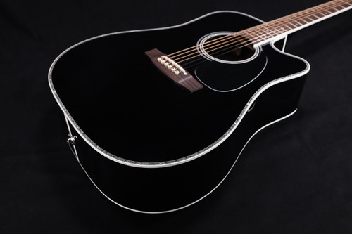Takamine EF341DX Dreadnought Acoustic-Electric Guitar with Semi-Hard Case 147