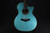 Taylor Custom Shop C14ce#23 Grand Auditorium Cutaway B6023 - Koi Blue with Natural Wedge 084