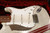 Fender Custom Shop Masterbuilt 69 Racing Stripe Stratocaster by Greg Fessler Olympic White with Red Competition Stripes 721