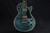 Gibson Custom Les Paul Custom Figured Electric Guitar - Nordic Blue, Heavy Aging 524