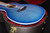 Taylor Custom Shop Grand Auditorium Spruce Top Quilt AAA Maple Back & Sides with Hardcase Transparent Blue 090
