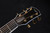 Taylor Custom Shop Grand Auditorium Spruce Top Quilt AAA Maple Back & Sides with Hardcase Transparent Blue 089