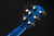 Taylor Custom Shop Grand Auditorium Spruce Top Quilt AAA Maple Back & Sides with Hardcase Transparent Blue 089