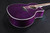 Taylor Custom Shop Grand Auditorium Spruce Top Quilt AAA Maple Back & Sides with Hardcase Transparent Purple 088