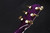 Taylor Custom Shop Grand Auditorium Spruce Top Quilt AAA Maple Back & Sides with Hardcase Transparent Purple 088