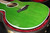 Taylor Custom Shop Black Label Grand Auditorium Spruce Top Quilt AAA Maple Back & Sides with Hardcase Transparent Green
