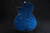 Taylor Custom Shop Grand Auditorium Spruce Top Quilt AAA Maple Back & Sides with Hardcase Transparent Blue 091