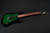 Ibanez 6 String Solid-Body Electric Guitar, Right, Transparent Green Burst (GRX70QATEB) 223