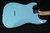 Fender Limited Edition Tom Delonge Stratocaster, Rosewood Fingerboard, Daphne Blue With ''To The Stars'' Strap Bundle - IN STOCK NOW - 003