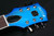 Gretsch G6120T-HR Brian Setzer Signature Hot Rod Hollow Body with Bigsby Candy Blue Burst 2401215836 414