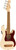 Fender Fullerton Precision Bass Uke, Walnut Fingerboard, Tortoiseshell Pickguard, Olympic White - 353