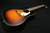 Gretsch Jim Dandy Dreadnought 6-String Right-Handed Acoustic Guitar with Walnut Fingerboard (Rex Burst) 386