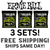 3 SETS Ernie Ball Regular Slinky Cobalt Electric Guitar Strings - 10-46 Gauge - 2721