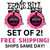 2 Pack Ernie Ball 10' Braided Straight / Angle Instrument Cable - Neon Pink - P06078