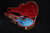 Gibson ES-335 Figured Ocean Blue USA with Case 294 Gibson ES-335 Figured Ocean Blue USA with Case 294