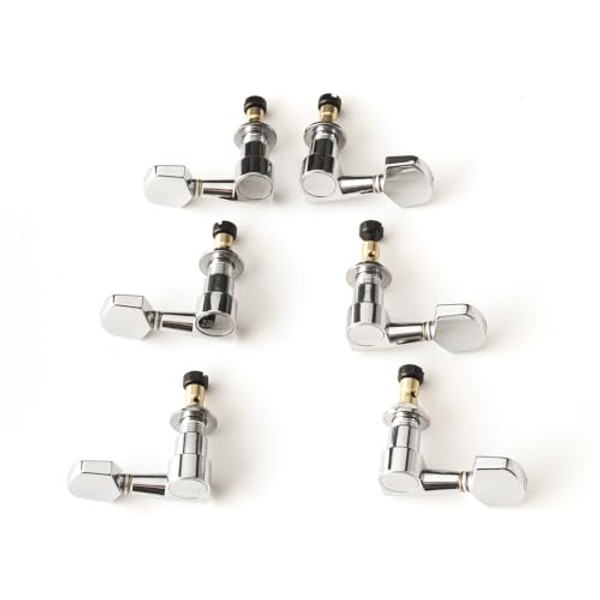 S2/CE Locking Tuners, Set of Six, Chrome S2/CE Locking Tuners, Set of Six, Chrome