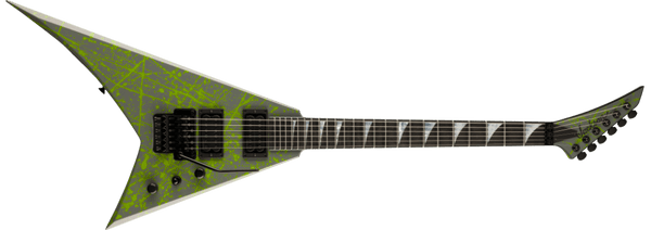 Jackson Custom Shop Jackson Custom Shop USA, Special Edition Rhoads, Acid Splatter Battleship PRE ORDER