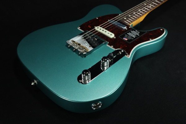 Fender American Professional Classic Telecaster SSS Rosewood Fingerboard Faded Sherwood Green Metallic 596