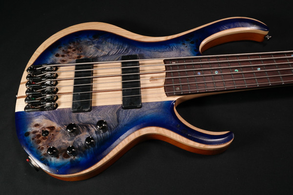 Ibanez BTB846 BTB Standard Electric Bass Guitar, Cerulean Blue Burst Low Gloss 914