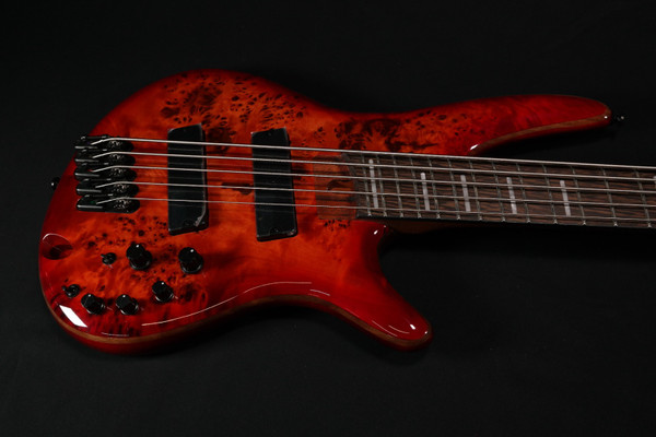 Ibanez SRMS805BTT SR Bass Workshop 5-string Bass - Multiscale - Brown Topaz Burst 662