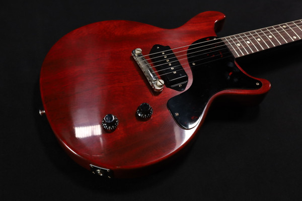 Gibson Custom Shop 1958 Les Paul Junior Double Cut Reissue VOS Cherry Red - LPJRDC58VOFCNH1 071