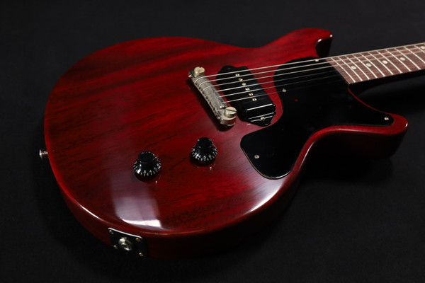 Gibson Custom Shop 1958 Les Paul Junior Double Cut Reissue VOS Cherry Red - LPJRDC58VOFCNH1 080