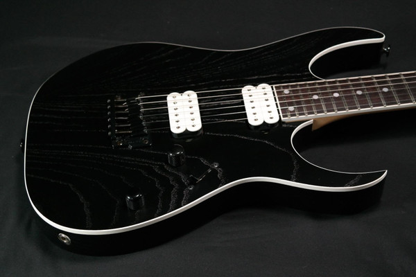 Ibanez RGR652AHBFWK RG Prestige 6str Electric Guitar w/Case - Weathered Black 516