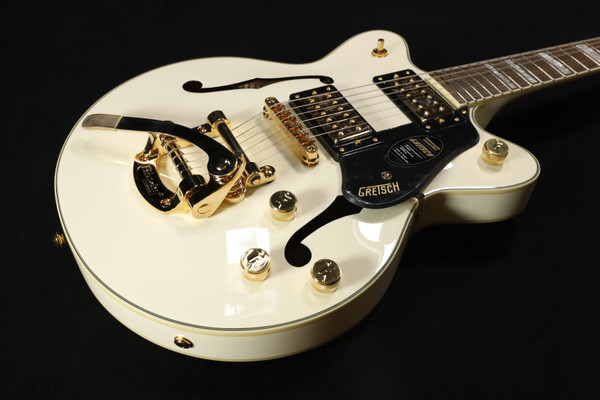  Gretsch G2655tg Streamliner Center Block Jr. Double-cut With Bigsby Ltd, Laurel Fingerboard - Vintage White 884