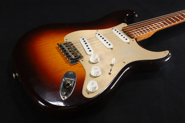 Fender Custom Shop Limited Edition 1954 Roasted Stratocaster Journeyman Relic Wide-Fade Chocolate 2-Color Sunburst 961