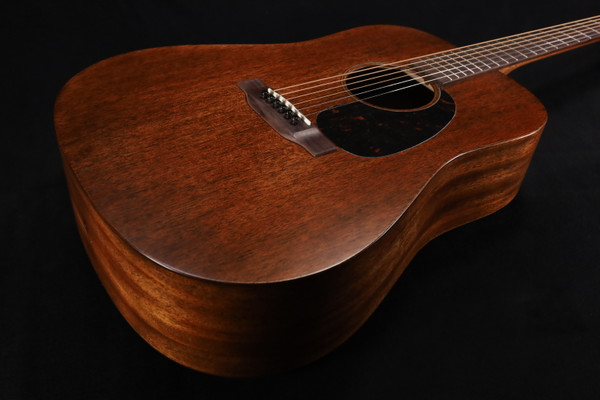 Martin Guitar D-15M with Gig Bag, Dark Mahogany 194