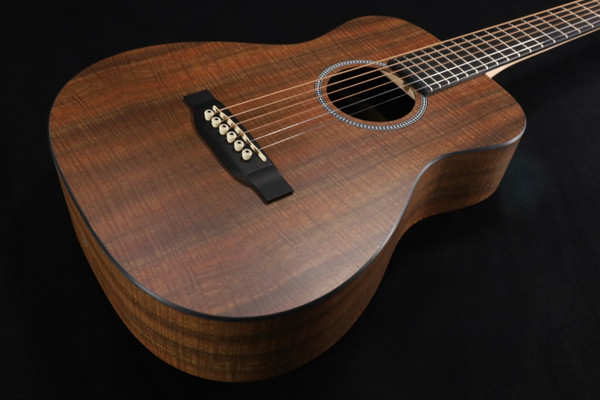 Martin Little Martin LXK2 Acoustic Guitar with Gig Bag, Koa and Sitka Spruce 200